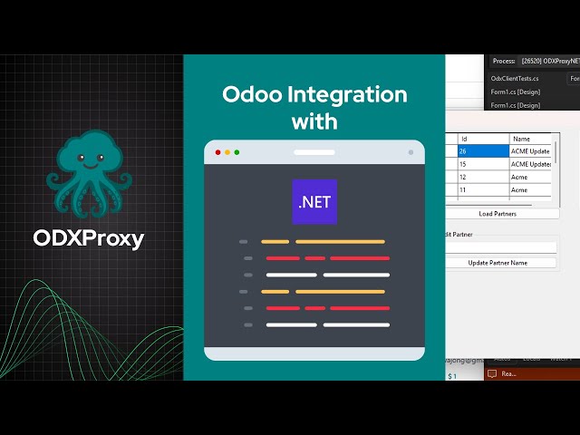 Odoo Integration for .NET in Minutes | ODXProxy C# Tutorial 🚀