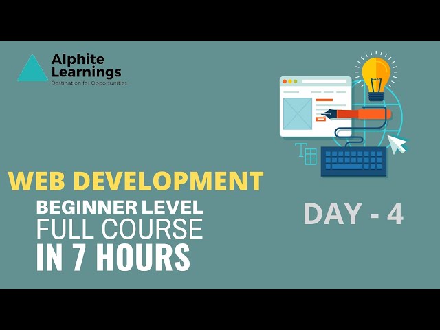 Day - 4 | Complete Web Development Tutorial - For Beginners [Full Course]