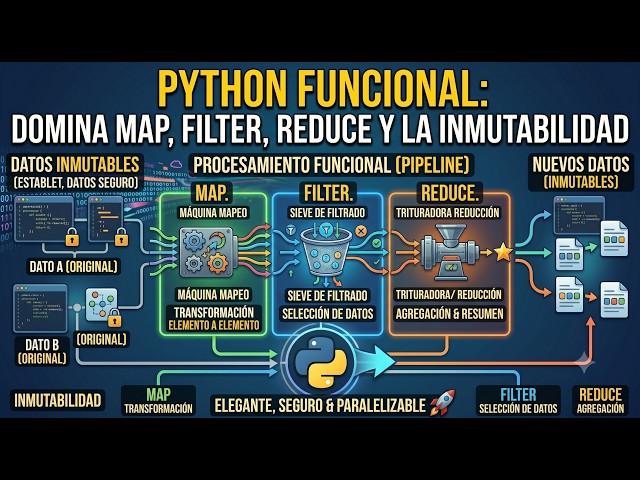 Functional Python: Master Map, Filter, Reduce, and Immutability