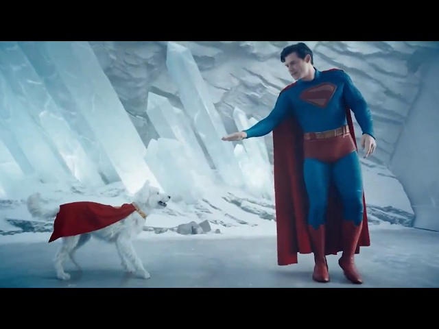 New Superman Krypto Scene (New Footage)