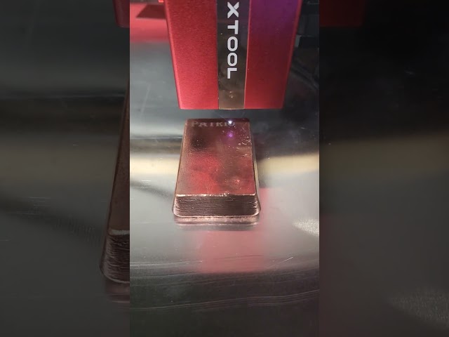 Laser Engraving Copper with the XTOOL D1 Pro