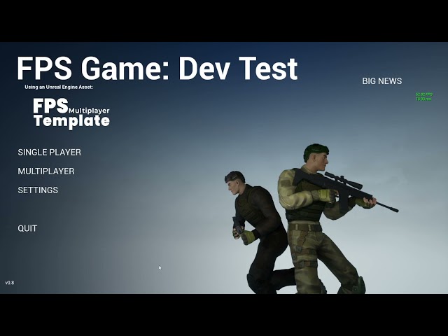 FPS game dev test review