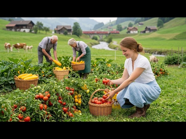 Peaceful farm Life | Fruit and Vegetable Harvest, Caring for Livestock & Country Living