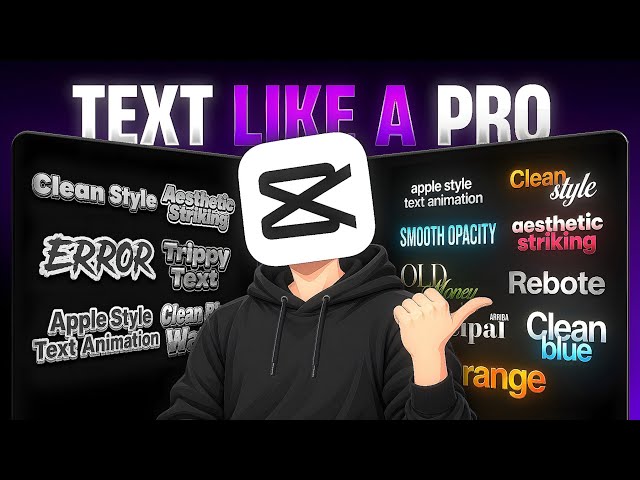 Make PREMIUM Text in CapCut 🔥 | Pro Text Styles & Animations