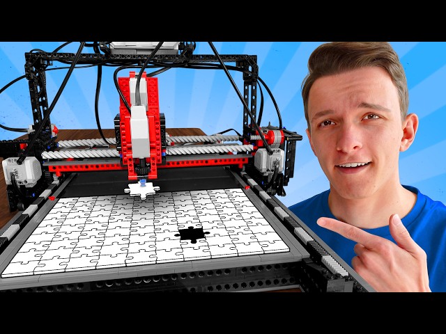 World's First LEGO Puzzle Robot