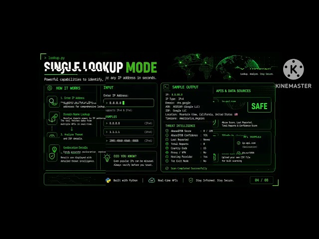 IP Threat Tracker: Scan, Analyze, Stay Secure | CS50P Final Project