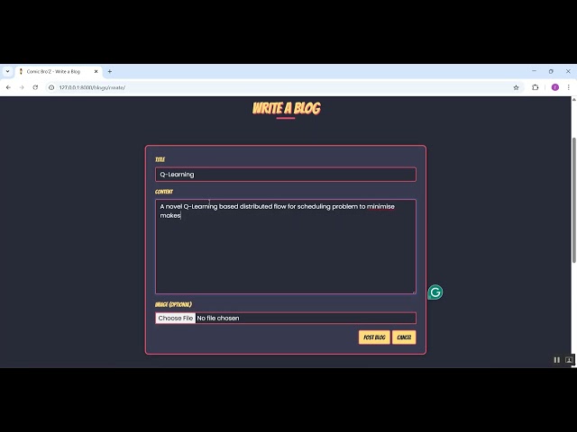 AI-Based Blogging Assistant for Niche Content Creation Using Domain-Aware Transformers