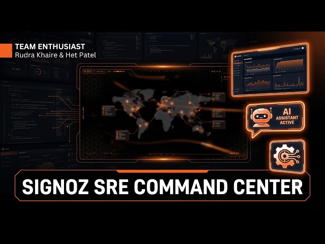 SigNoz SRE Command Center — SLO Dashboards + AI Agent + Auto-Remediation