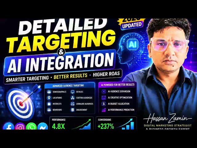 Meta Ads Detailed Targeting & AI Integration 2026 | Advanced Audience Targeting for Better ROAS