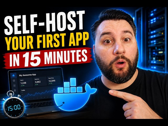 Host Apps for Free? Here's How with Docker Compose | Self-Hosting Beginner's Guide (2026)