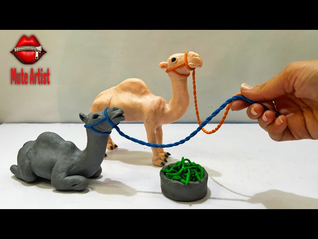 DIY Realistic Clay Camel Sculpture | Clay Modeling Animal Art