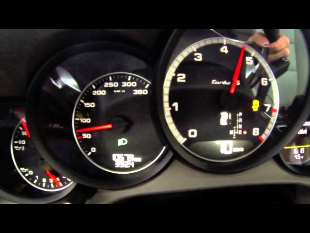 0-200 km/h : Porsche 911 (991) Turbo S (Motorsport)