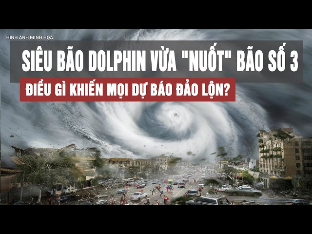 Urgent: Super Typhoon Dolphin just "swallowed" Typhoon No. 3: What caused all forecasts to turn u...