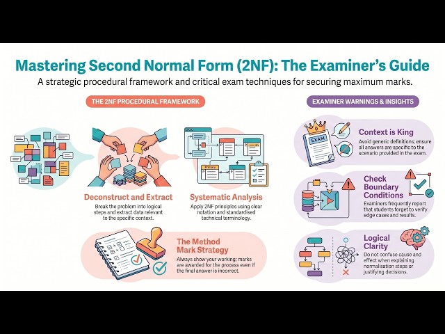 Normalisation Second Normal Form (2NF) | Computer Science #Form