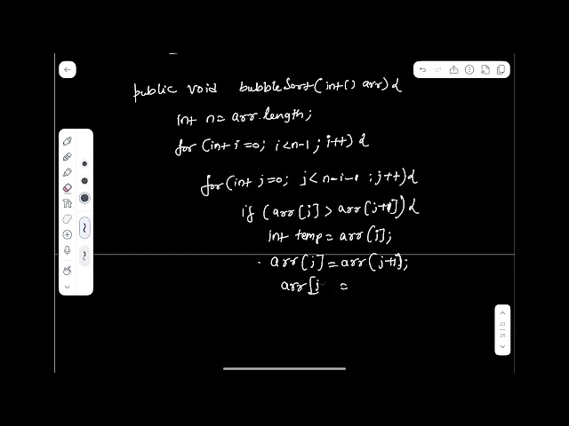 Day 12 – Bubble Sort Explained | DSA for Beginners | Java | Time & Space Complexity
