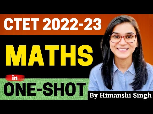 Maths Pedagogy in One-Shot by Himanshi Singh | CTET 2026 Online Exam