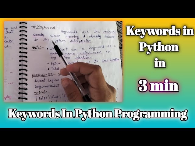 Python|Keywords In Python|Python For Beginners|Python Full Course|PythonKeywords|#corepython #python