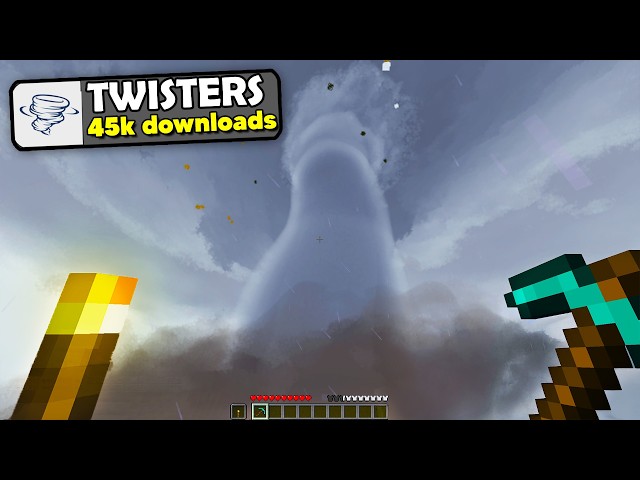 I Tried Minecraft's BEST Weather Mods