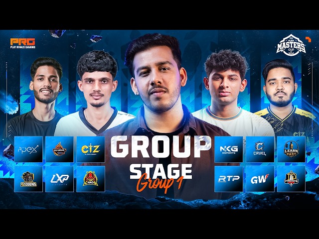 🔴 AURA MASTER CUP - GROUP STAGE | FREE FIRE MAX ESPORTS INDIA 🏆