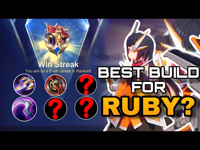 THE ULTIMATE RUBY BUILD FOR SEASON 41 IS HERE! | RUBY GAMEPLAY | ikanji | MLBB