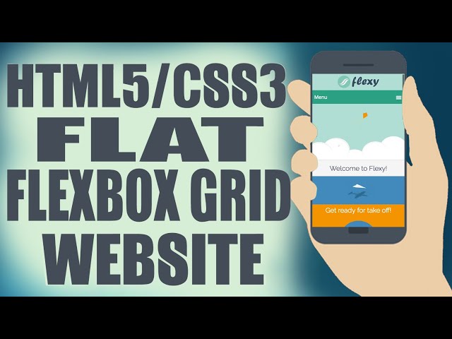 Responsive HTML & CSS Website Built From Scratch