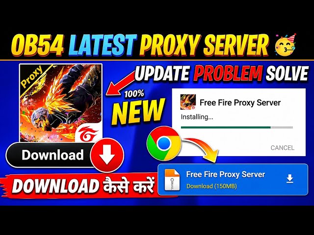 How To Solve All Problems In OB54 Proxy Server! 😲 | Damage Fix, Gifts & ID Safe? 🔥 