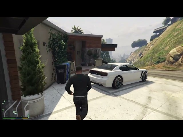 3671 Whispymound Drive Franklin bought a new house #grandtheftautov #openworld #franklin