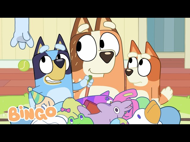 Can Bingo Win A Prize From The Claw? 🧸🧡 | Bingo - Official Channel