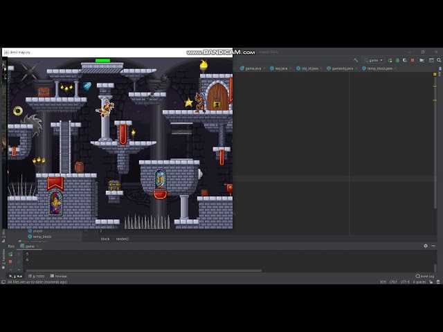 my first platformer game