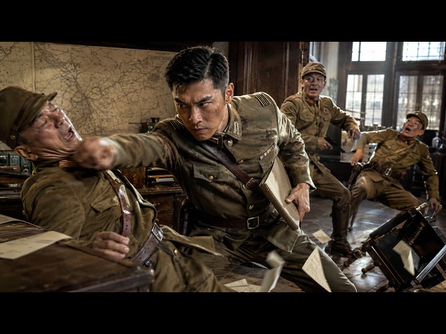 Action Movie | Agent Disguises as a Japanese Officer—Then Destroys the Enemy HQ and Steals Secret