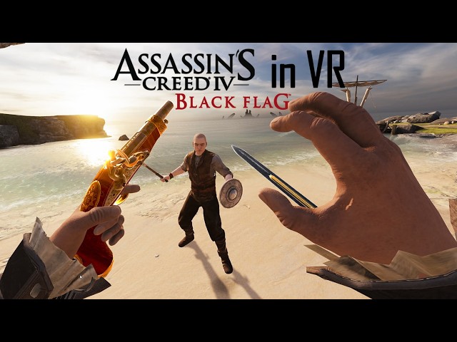 Black Flag Resynced in VR?! - Blade and Sorcery Dungeon Run
