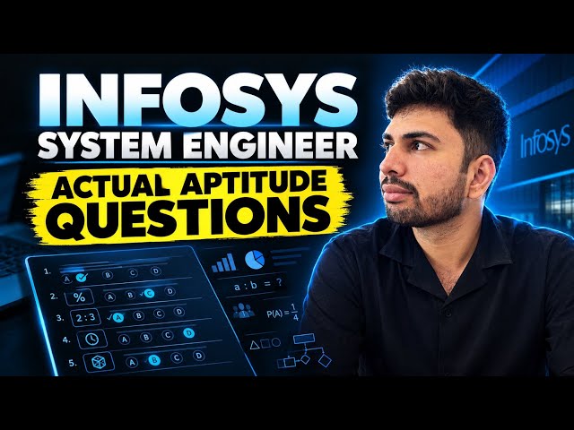 Infosys Aptitude / Technical Ability Questions And Answer 2027 Batch | Infosys System Engineer 2027