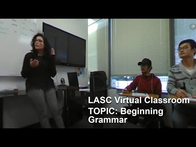 LASC Virtual Classroom: Beginning Grammar