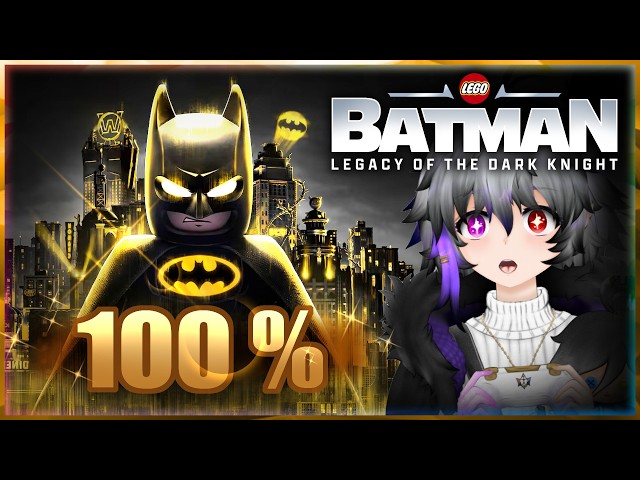 Lets 100% this Game!😤 (Chapter 5 & 6🦇)  | LEGO Batman: Legacy of the Dark Knight Let's Stream LIVE🔴