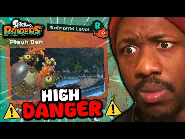 First NIGHTMARE Stage in Splatoon Raiders... (Pleyn Den)