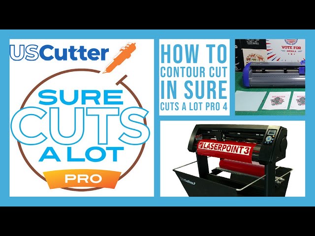 Cortes rápidos: cómo realizar un corte de contorno con Sure Cuts A Lot Pro 4