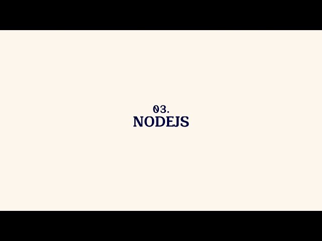 INSTALL NODEJS
