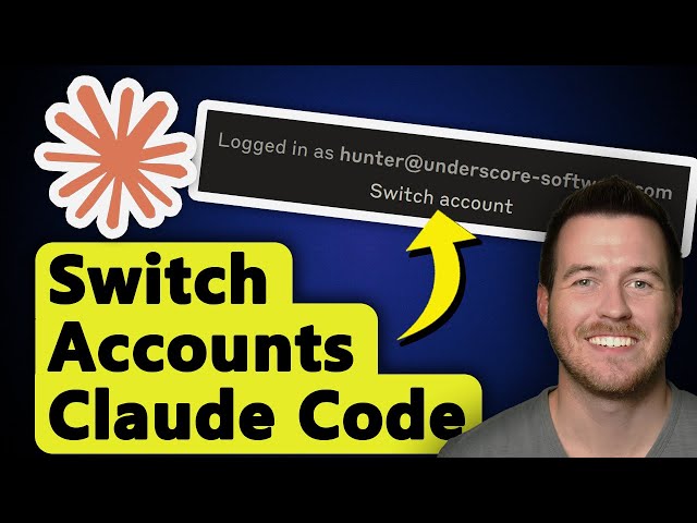 How to Switch Accounts in Claude Code