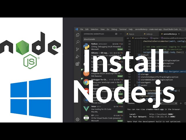 How to Install Node.js With npm on Window 11 / Window 11 (2026)
