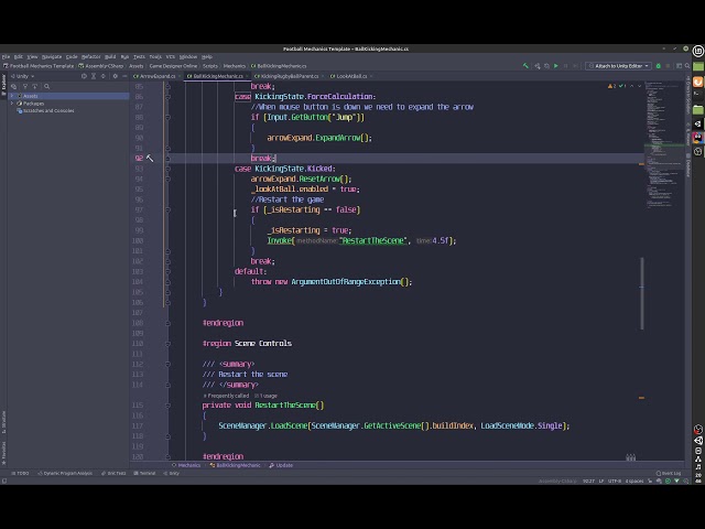 Unity Game Development Football Kicking Mechanic (For Client)
