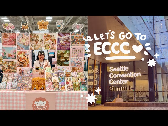 selling out at emerald city comic con 2026 ✧ sales report, bestsellers, expenses, artist alley vlog
