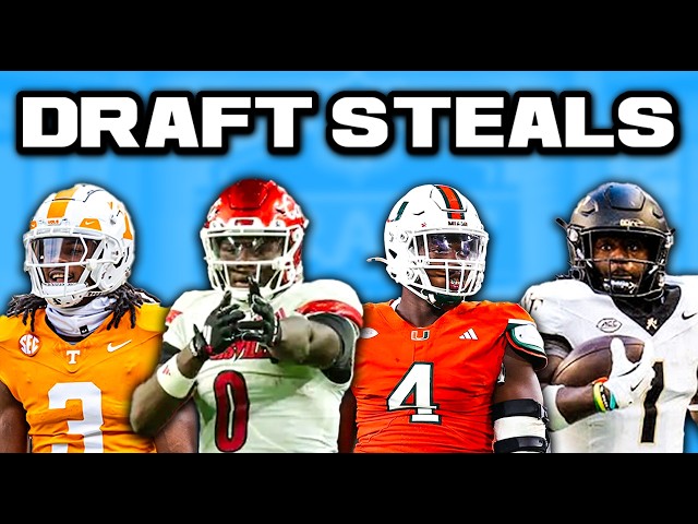 The Biggest Steals Of The 2026 NFL Draft