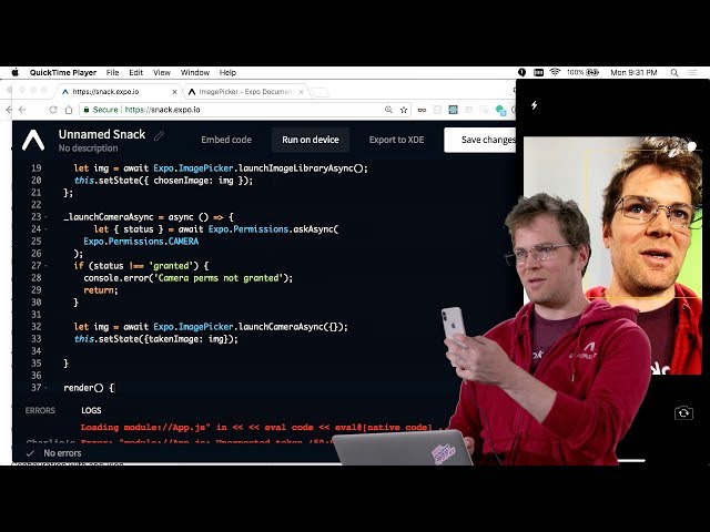 Expo Components - Lecture 8 - CS50's Mobile App Development with React Native 2018