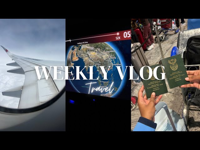 #travel vlog: international student moving to China 🇨🇳 