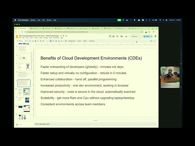 Ditch local development for the Cloud - Hello DrupalForge!