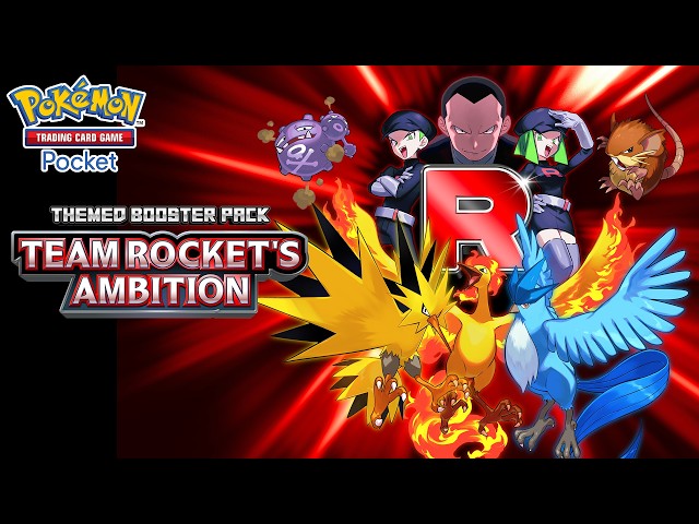 Pokémon TCG Pocket: Team Rocket's Ambition | Official Trailer