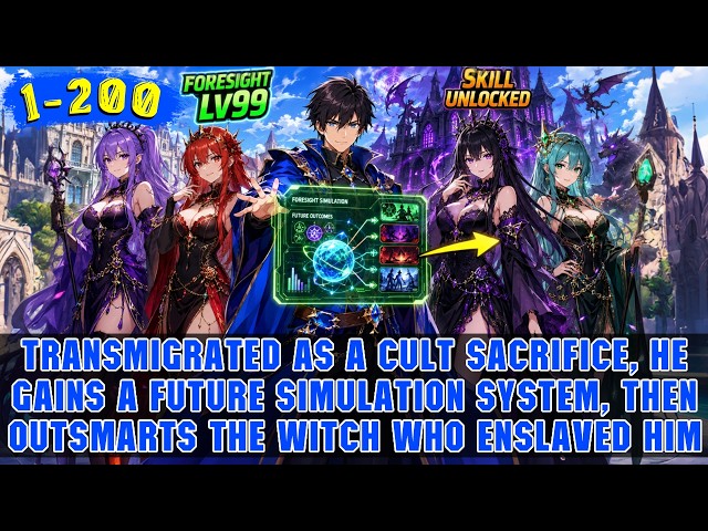 🔥Boy Enters a Deadly Game as a Sacrifice, Unlocks a Foresight System, and Conquers the Doom Witch!