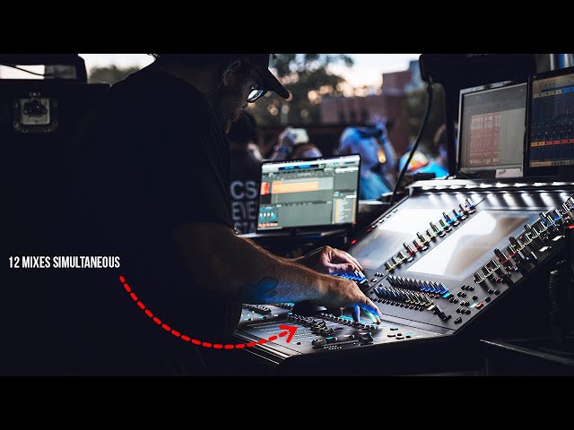Monitor Engineer Show Us Everything!  | STYX Evan McElhinney Mixingt Tommy Shaw, JY, Todd Sucherman