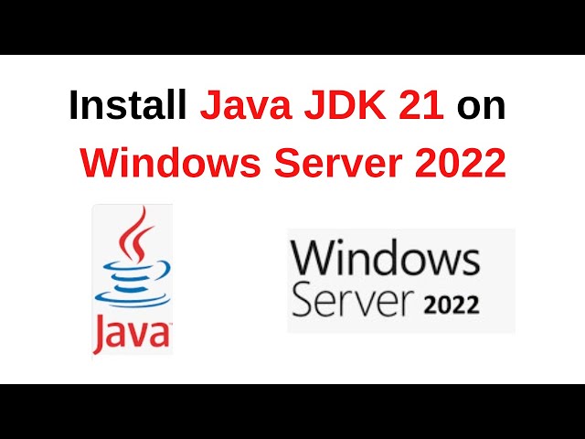 How to install java 21 on Windows Server 2022 | How to Install Java jdk 21 on Windows | 2024 updated