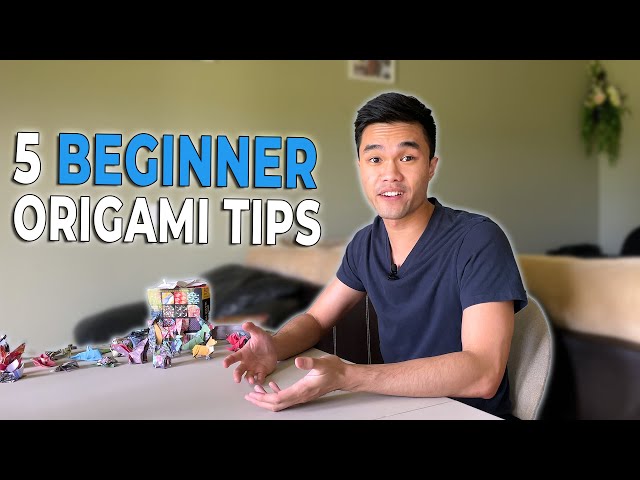 5 Origami Tips for Beginners
